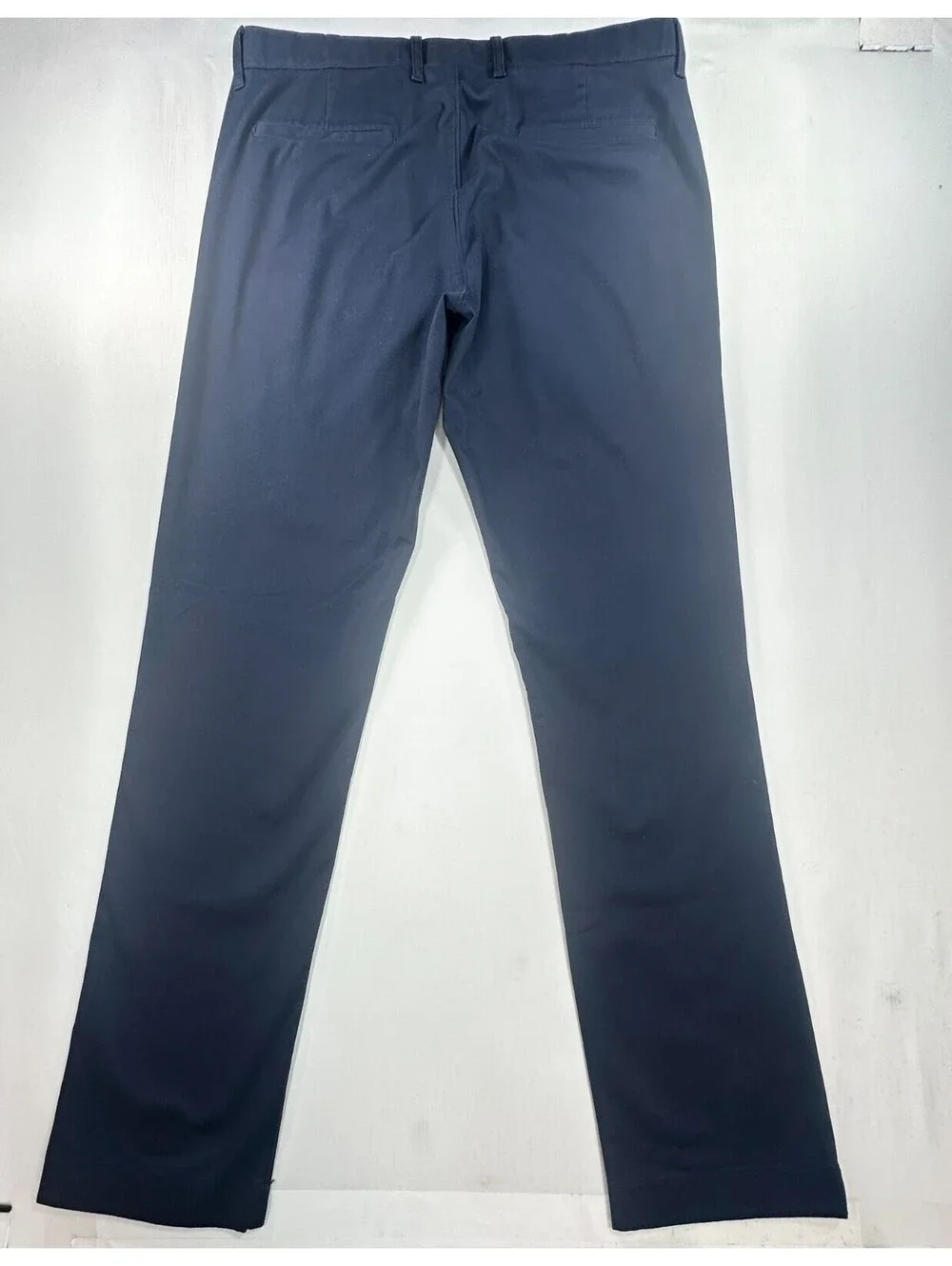 J Crew Straight Leg Flex Flat Front Chinos Blue Mens 34/34